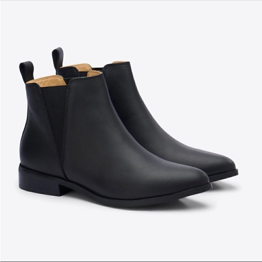 New NISOLO classic Chelsea everyday black leather boot size 10 - Picture 12 of 12